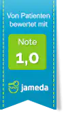Jameda: Von Patienten bewertet mit Note 1,0