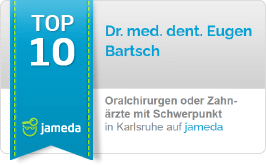 Jameda Top 10: Dr. med. dent. Eugen Bartsch